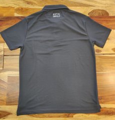 RE TRIČKO PÁNSKÉ HYBRID POLO BLACK