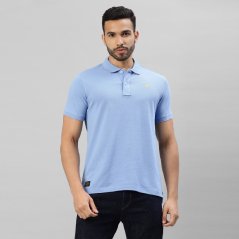 RE TRIČKO PÁNSKÉ POLO LIGHT BLUE
