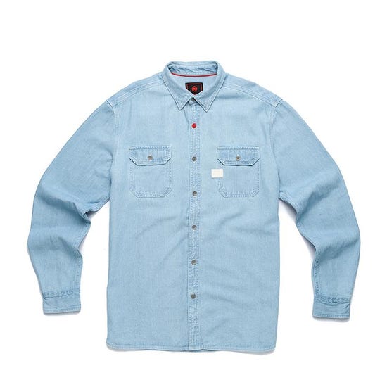 KOŠILE CLASSIC DENIM LIGHT BLUE - Velikost: XL