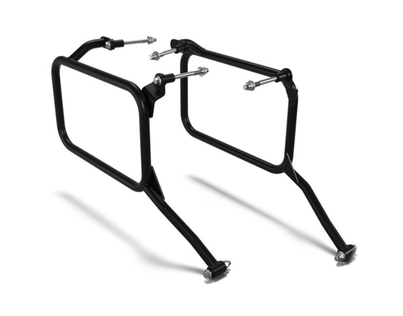 DRŽÁKY KUFRŮ ADVENTURE PANNIER RAILS PRO HIM450, ČERNÉ DRŽÁKY KUFRŮ ADVENTURE PANNIER RAILS PRO HIM450, ČERNÉ