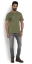 TRIČKO RE STAMP OLIVE - Velikost: XXXL