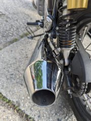 OTEVŘENÉ VÝFUKOVÉ KONCOVKY VG - PRO GT a INTERCEPTOR - LESK KRÁTKÁ
