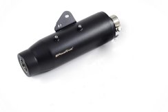 POWERAGE OTEVŘENÁ VÝFUKOVÁ KONCOVKA PRO BEAR650, ČERNÁ