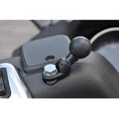 RAM MOUNTS úchyt na motorku na zrcátka s průměrem do 9mm, s 1" čepem
