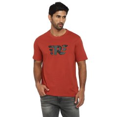 TRIČKO PÁNSKÉ R WING LOGO APPLIQUE RED