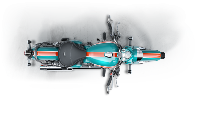 Motocykl Royal Enfield Goan Classic 350 (E5+) TRIP TEAL GREEN