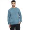 SVETR PÁNSKÝ TYRKYS FLAT KNIT CREW