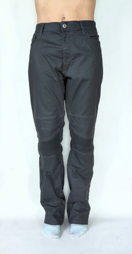 MOTO KALHOTY JEANS MODRÉ 38