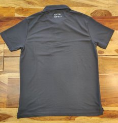 RE TRIČKO PÁNSKÉ HYBRID POLO BLACK