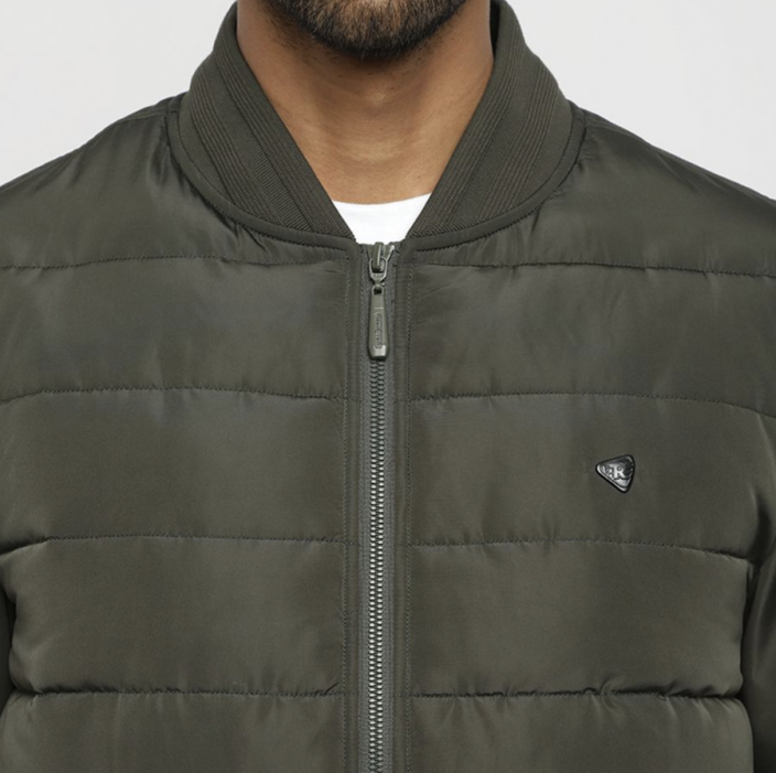 FINCHER BOMBER  BUNDA OLIVOVÁ - Velikost: XL