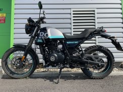 ROYAL ENFIELD SCRAM 411 SILVER SPIRIT