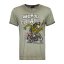 TRIČKO PÁNSKÉ KING KEROSIN MOTOR FREAK TRIČKO OLIVE - Velikost: M