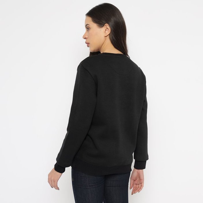 MIKINA DÁMSKÁ ČERNÁ - Velikost: M