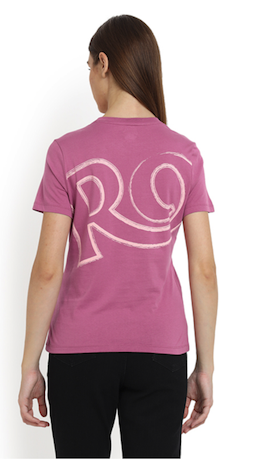 TRIČKO DÁMSKÉ BACK PRINT ROSE - Velikost: S