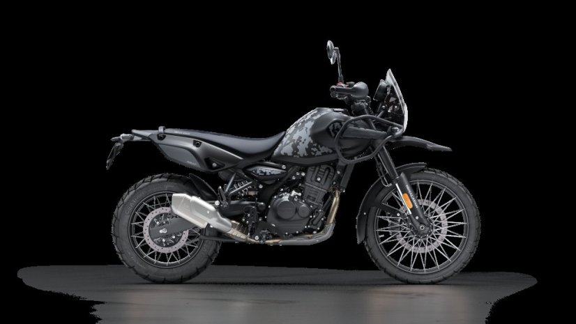 Motocykl Royal Enfield Himalayan 450 (E5+) MANA BLACK TUBELESS