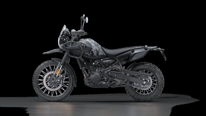 Motocykl Royal Enfield Himalayan 450 (E5+) MANA BLACK TUBELESS