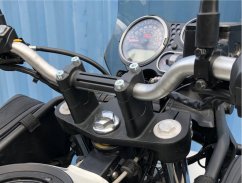 Zvýšení řídítek 30mm na HIMALAYAN411, SCRAM411, ČERNÉ