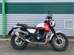 ROYAL ENFIELD SCRAM 411 WHITE FLAME