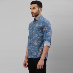 RE KOŠILE PÁNSKÁ QR BLUE