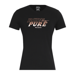 TRIČKO DÁMSKÉ RIDE PURE ČERNÉ