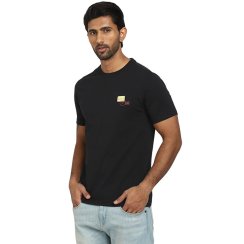 TRIČKO PÁNSKÉ POSTCARDS ČERNÉ