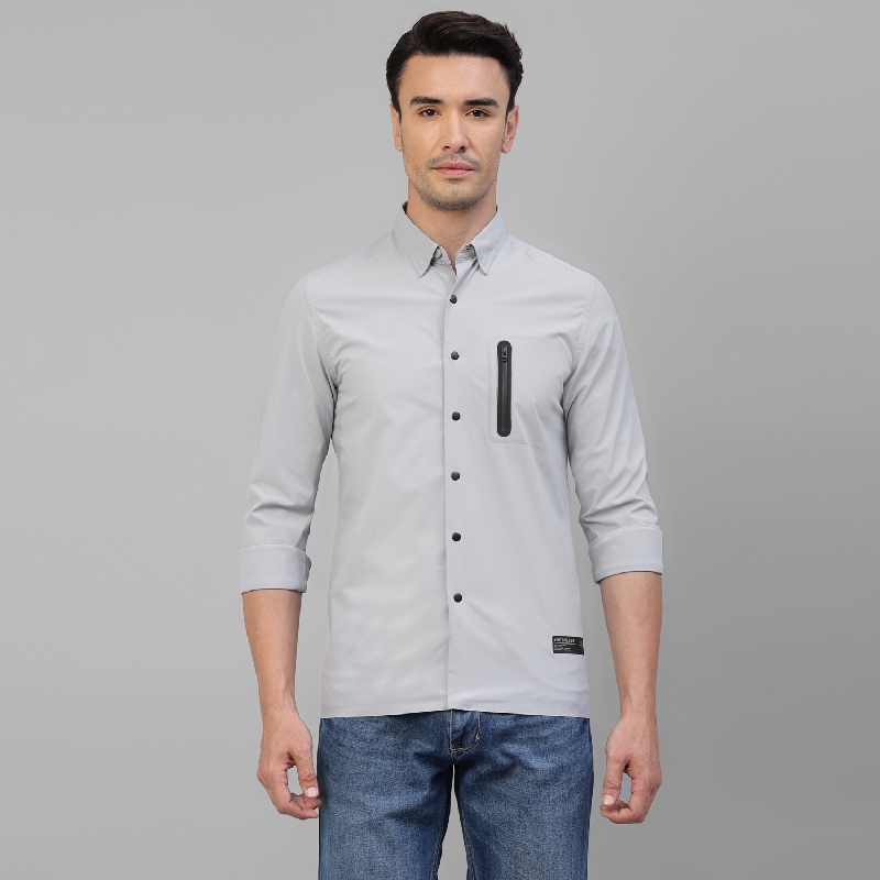 RE KOŠILE PÁNSKÁ OUTDOOR GREY