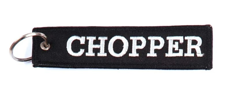 KLÍČENKA CHOPPER BLACK
