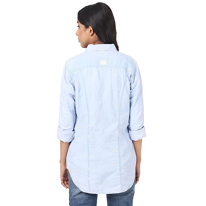 KOŠILE DÁMSKÁ DENIM - Velikost: M