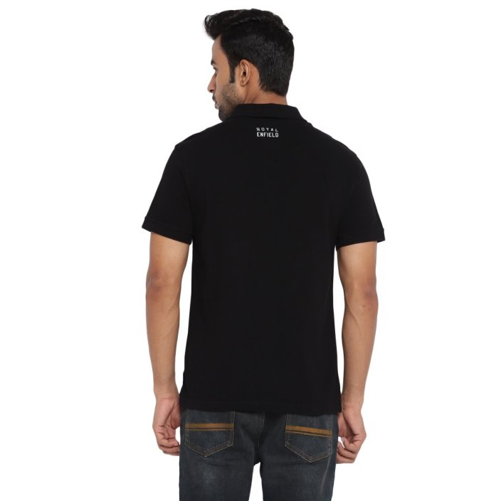 RE TRIČKO PÁNSKÉ POLO ČERNÉ