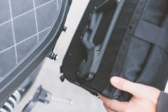 LG boční taška LC2 13,5 L pro levý a pravý nosič SLC - Black edition