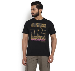 TRIČKO AERIAL VIEW T-SHIRT BLACK