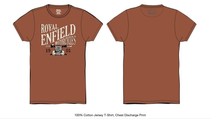 TRIČKO PÁNSKÉ FRONT GRAPHIC RUST