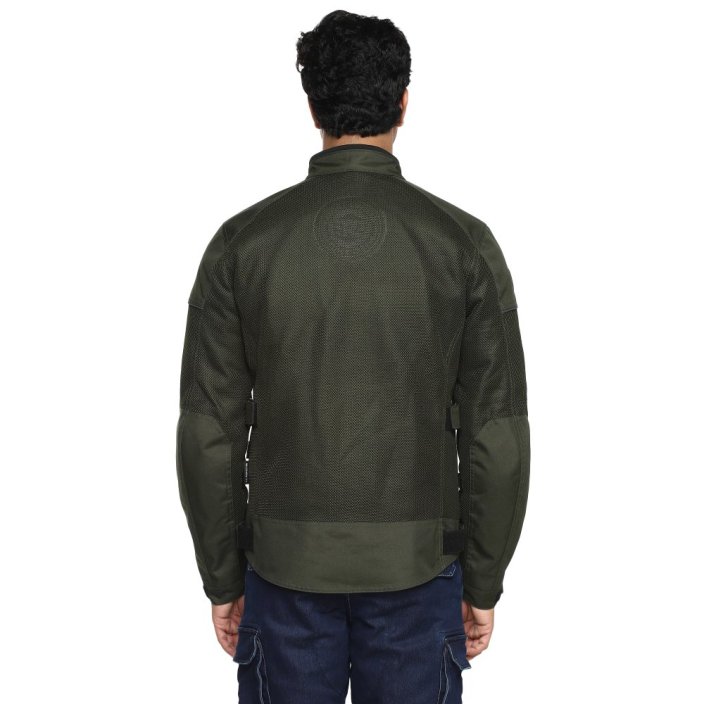 RE PÁNSKÁ BUNDA Windfarer Riding Jacket olive - Velikost: M