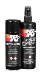 K&N čistící sada filtrů (olej 204ml+ čisticí prostředek 355ml)