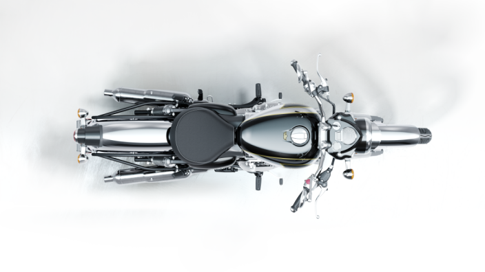 Motocykl Royal Enfield Classic 650 Twin (E5+) BLACK CHROME