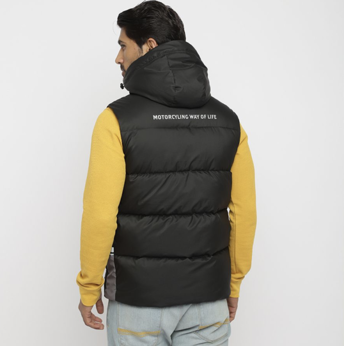 JACKSON HOODED BUNDA ČERNÁ - Velikost: XL