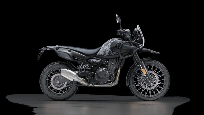 Motocykl Royal Enfield Himalayan 450 (E5+) MANA BLACK TUBELESS