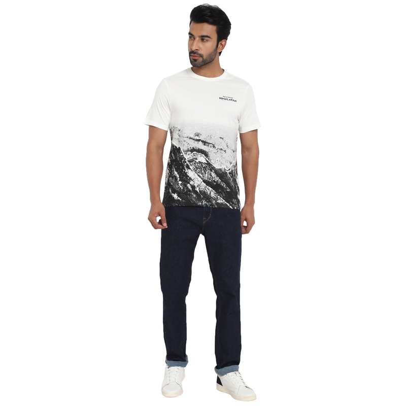 RE TRIČKO PÁNSKÉ HIM RANGE WHITE - Velikost: XL