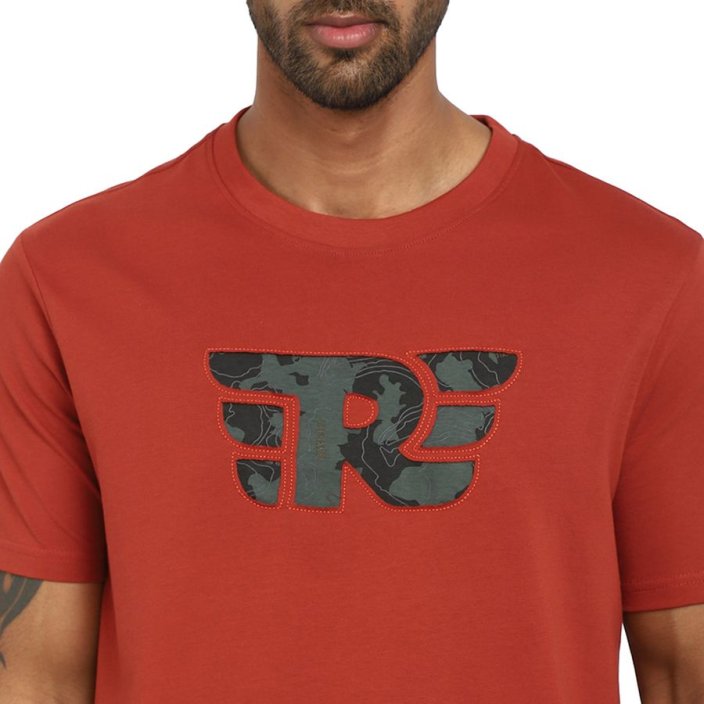 TRIČKO PÁNSKÉ R WING LOGO APPLIQUE RED