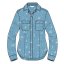 KOŠILE DÁMSKÁ DENIM - Velikost: M
