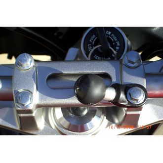 RAM MOUNTS úchyt na motorku na zpětné zrcátka s průměrem do 9mm, s 1" čepem