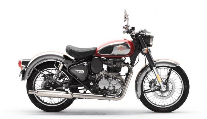 Motocykl Royal Enfield Classic 350 CHROME RED
