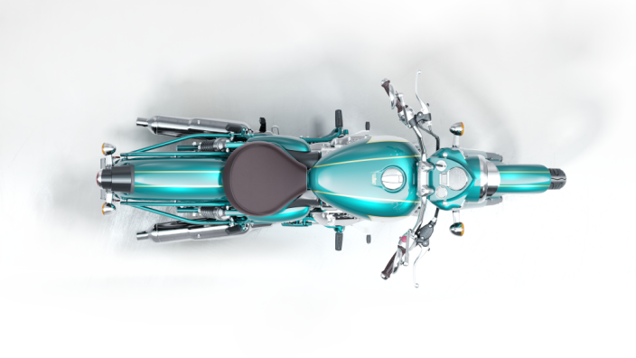 Motocykl Royal Enfield Classic 650 Twin (E5+) TEAL GREEN