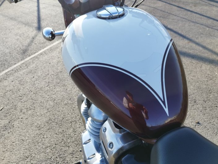 ROYAL ENFIELD CLASSIC 650 CHROME RED VALLAM RED