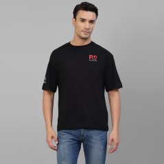 RE TRIČKO PÁNSKÉ EMOJI BLACK