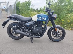 ROYAL ENFIELD HNTR 350 REBEL BLUE