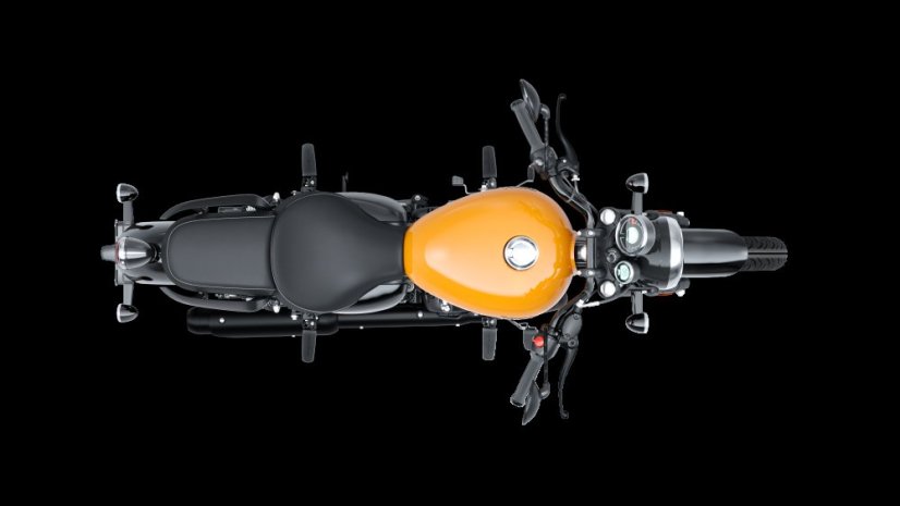 Motocykl Royal Enfield Meteor 350 (E5+) FIREBALL ORANGE
