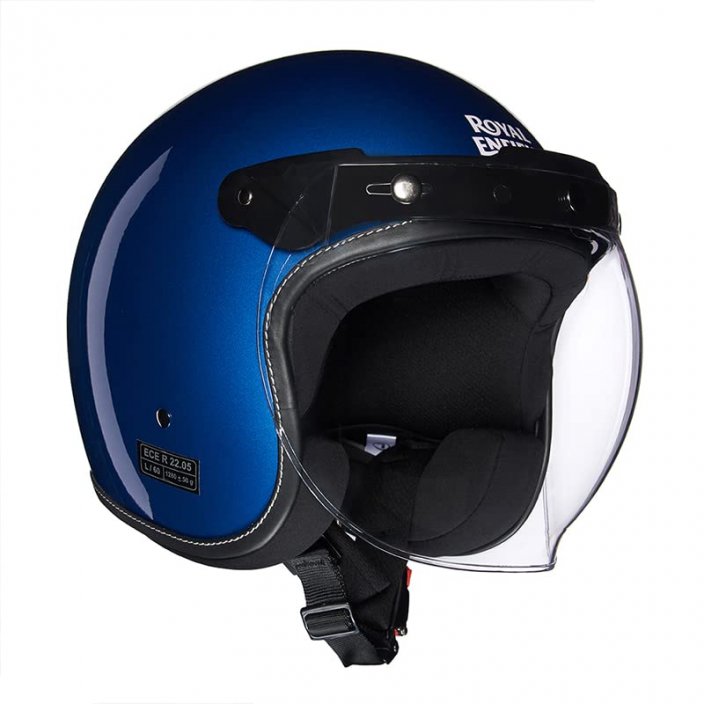 Helmet c/visiera Bobber Blue L 600MM