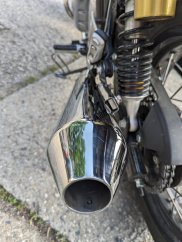 OTEVŘENÉ VÝFUKOVÉ KONCOVKY VG - PRO GT a INTERCEPTOR - LESK KRÁTKÁ
